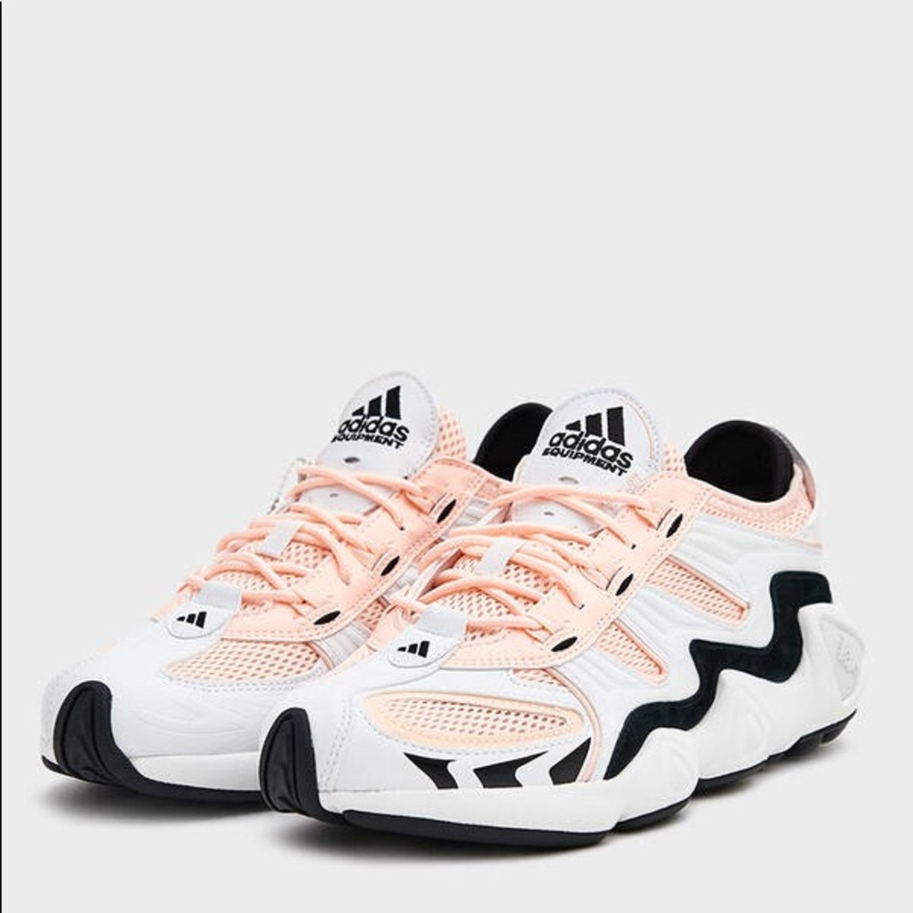 FYW S-97 W Sneaker in Crystal White/Clear Orange